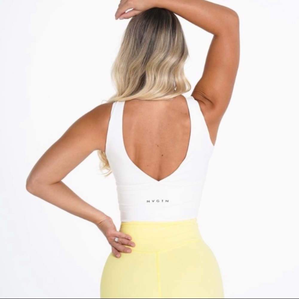 Brand New NVGTN White Essence Bra